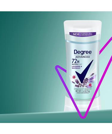 Degree Women's Lavender & Waterlily 72-Hour Antiperspirant Deodorant 4-Pack - Buy Online on GoSupps.com
