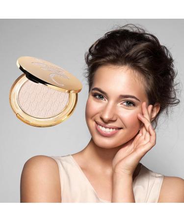 Pressed Powder - Oil Free Makeup Powder Foundation Golden Face Powder | Waterproof Long Lasting Face Powder Lightweight Loose Powder Leaves Skin Smooth and Clean Aezon Matte Bright Complexion - Buy Online on GoSupps.com