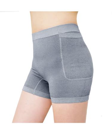 Health Care High Waist Spandex Shorts with Deep Pockets,Hip Protector Undergarment Fall Injury Prevention Hip Support for Elderly Large