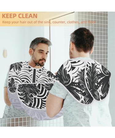 Sea Anchor Coconut Tree Beard Bib Apron - Beard Hair Catcher for Men | Perfect Father's Day & Anniversary Gift | Includes 2 Suction Cups - Buy Online on GoSupps.com