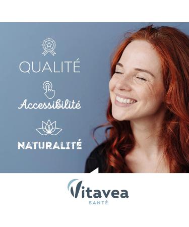 Vitavea Manha - Menopause and Pre-Menopause Food Supplement without Hormones - for Comfort & Wellness - Folic Acid Omega 3 Zinc Iron - 30 Capsules - 1 Month Treatment - Made in France - Buy Online on GoSupps.com