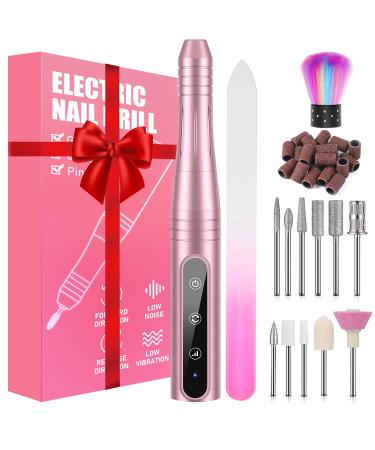 Electric nail cutter electrical nail file manicure set 30000U/min 11 in 1 USB nail clippings set electrical pedicure set polishing tools nail clip set for acrylic remove callus