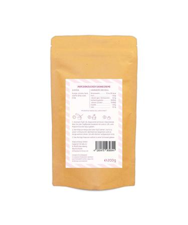 Buy Popcornloop Popcorn Sugar Cream 200g - Premium Sugar Aroma for Candy & Home Popcorn - Buy Online on GoSupps.com