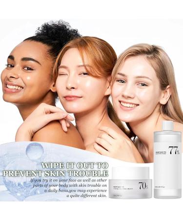 Heartleaf 77% Soothing Toner & 70% Calming Cream - Korean Skin Care for Sensitive Skin | Moisture-Giving Calming Toner - Buy Online on GoSupps.com