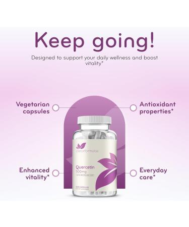 Advanced Zinc Quercetin with Bromelain Formula - Triple Immune Support Quercetin Complex for Daily and Seasonal Immune System Wellness Support - Made in a cGMP American Facility (Single) 240 Count (Pack of 1) - Buy Online on GoSupps.com