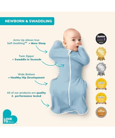 Love To Dream Swaddle UP Baby Sleeping Bag - Blue Medium, 6-8.5kg - Buy Online on GoSupps.com