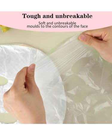 300 Sheets Disposable Transparent Facial Mask for DIY Skin Care - Moisture Retention Spa Treatment - Buy Online on GoSupps.com