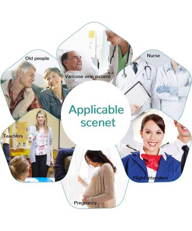 Medical Compression Pantyhose Stockings for Women Men - Plus Size 20-30mmHg Firm Support - Treatment for Swelling, Edema, Varicose Veins - Closed Toe Black - Graduated Hose Tights - Buy Online on GoSupps.com