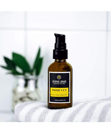 Prime Cut Rinse-Clean Shave Oil for Men | Multi-Purpose Pre-Shave & Beard Oil | Irritation-Free & Residue-Free Shaving - Buy Online on GoSupps.com