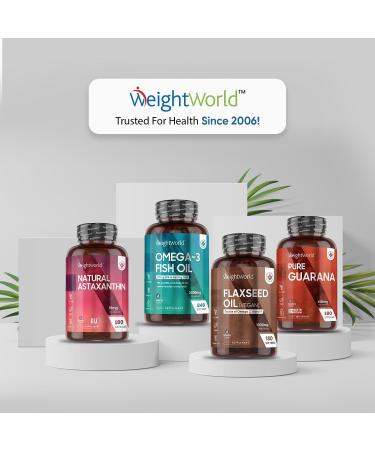 Flaxseed Oil Capsules 2000mg - Cold-Pressed Vegan Omega 3 6 9 Supplement - 180 Softgels - Buy Online on GoSupps.com