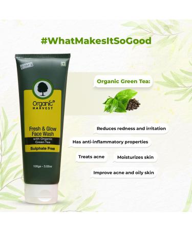 Youthful Glow Face Wash - Saffron & Oat Milk | Deep Cleansing for Men & Women | Organic Sulphate & Paraben-free | 100gm - Buy Online on GoSupps.com