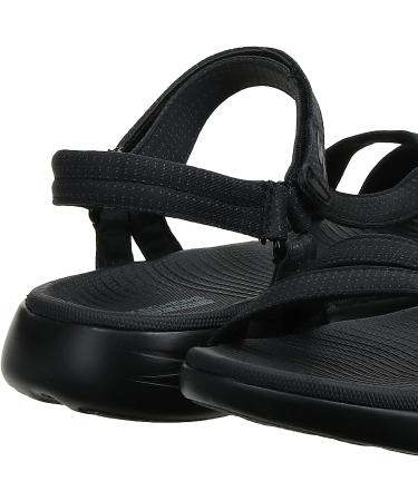 Skechers Women's On-The-Go 600-Brilliancy Sport Sandal 8 Black - Comfort and Style - Buy Online on GoSupps.com