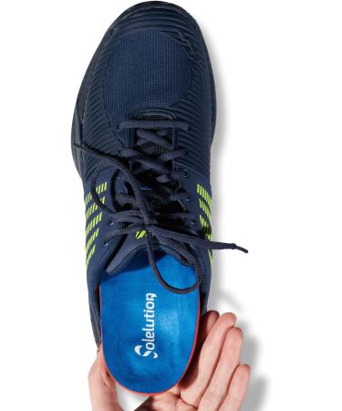 SOLENUTION Arch Orthopedic Insoles for Hallux Valgus/Rigidus - Forefoot Support for Men & Women - Size 41 Blue - International Shipping - Buy Online on GoSupps.com