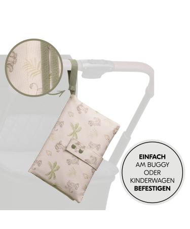 Hauck Disney Diaper Bag - Change N Walk Baby Organizer with Wrap Pad & Loop | Waterproof Simba Beige - Buy Online on GoSupps.com