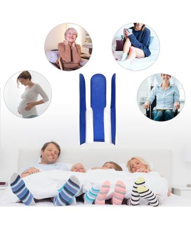 Antdvao Sock Aid Kit- Easy to Put on Take Off Socks Support Stocking Aid Light and Easy to Wear Shoe Horn with Hooks Suitable for Independent Living Aids Help Put on Shoes/Socks/Shirts (Blue) - Buy Online on GoSupps.com