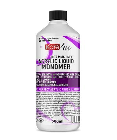 New Nail Sculpting Acrylic Liquid Monomer Salon 100ml -10litre Uk