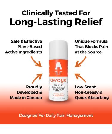 Awaye Pain Relief Cream - Buy Online on GoSupps.com