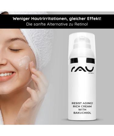  RAU Cosmetics RAU Cosmetics Bakuchiol Anti-Ageing Day Cream with Bakuchiol 50 ml - Buy Online on GoSupps.com