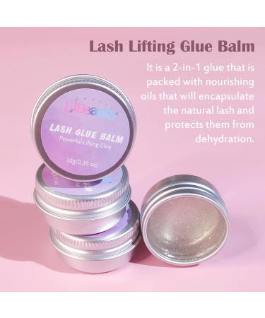 Libeauty Lash Lift Glue Balm - Strong Sticky Eyelash & Eyebrow Adhesive | Fruit Flavor | 10g - Perfect for Brow Lamination & Perms - Buy Online on GoSupps.com