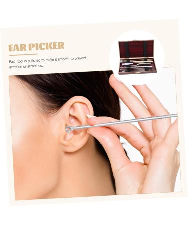 GOOHOCHY 1set Portable Ear Wax Removal Tool Ear Cleaning Kit for Home Use Convenient and Lightweight - Buy Online on GoSupps.com