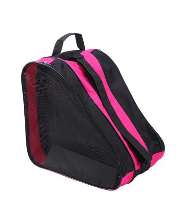 HONUTIGE Roller Skate Bag, Ski Sports Shoulder Oxford Cloth Carry Roller Breathable Triangle Skate Bag, Premium Bag to Carry Ice Skates, Roller Skates, Inline Skates for Kids and Adults Pink - Buy Online on GoSupps.com