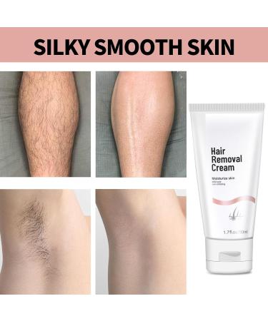 2PC Hair Removal Cream for Men & Women - All Skin Types | 50ml Epilating Cream - Fast Shipping Worldwide - Buy Online on GoSupps.com
