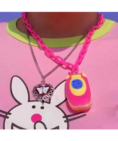 Shop Xingjyxzk Kawaii Schnuller Supporters - Chunky Pearl Necklace & Cool Choker Gifts for Women - Buy Online on GoSupps.com