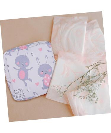 4pcs Menstrual Pad Storage Bag Set | Zip Lock Organizer Pouch for Women | Cotton Portable Travel Case | Pad Holder with Zipper - Buy Online on GoSupps.com