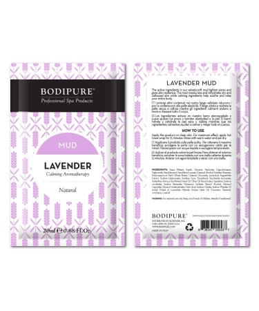 BODIPURE Professional Salon & At-Home Premium 4 Step Lavender Spa Kit Skin Soothing and Moisturizing Pedicure Treatment consists of Bath Scrub Mud & Cream 24 Packs - Buy Online on GoSupps.com