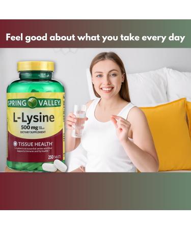 FUSION SHOP STORE Smart choices meaningful life! L lysine 500mg- Tablets 250ct (Pack of 1) - Buy Online on GoSupps.com
