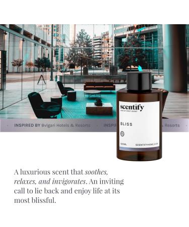 Scentify Bliss Aroma Oil Refill - Eucalyptus & Bergamot Diffuser Oils | Non-Toxic Pet-Friendly Aromatherapy | Luxurious Relaxing Fragrance 3.4 oz - Buy Online on GoSupps.com