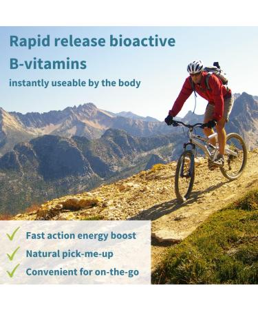 Super B-Complex Liquid B-Vitamin Effervescent Drink - 20 Methylated Tablets - Energy Supplement, Sugar-Free, Orange Flavor - Vegan Formula by Igennus - Buy Online on GoSupps.com