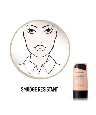 Max Factor Lasting Performance Foundation 101 Ivory Beige & 040 Light Ivory - Long-Lasting Formula - Buy Online on GoSupps.com
