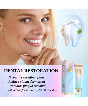 Niacinamide Whitening Toothpaste - Intensive Stain Removal & Fresh Breath - Natural Formula for Bright Smiles - Buy Online on GoSupps.com