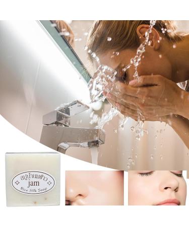 Layue Rice Milk Soap Rice Milk Soap Facial Cleanser Thai Rice Soap Lightening Milk Rice Soap Lightening Cleansing Rice Soap For Face And Bodycleansing - Buy Online on GoSupps.com