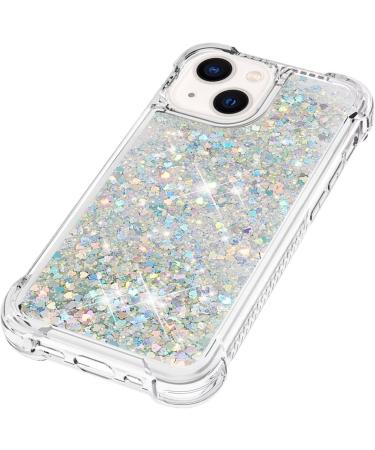 Buy Tivenfezk Nadoli Glitzer Treisand Shell for iPhone 15 | Shockproof Silicone TPU Bumper Case | Liquid Quicksand Transparent Design - Buy Online on GoSupps.com
