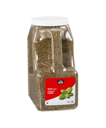 Club House Quality Natural Herbs & Spices BASIL LEAVES 775g (pack of 1)