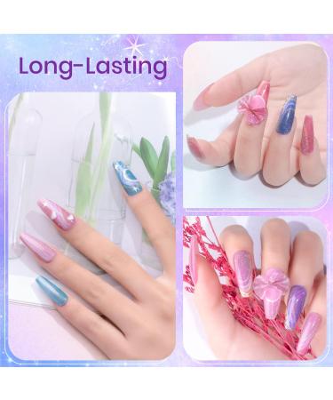 SUPWEE Rainbow Cat Eye Gel Polish 8 Colors Holographic Magnetic Gel Nail Polish 9D Cat Eye Glitter Sparkle Nail Gel Polish with Magnetic Stick Soak Off UV LED Varnish Gel Nail Art XCLSMY112 - Buy Online on GoSupps.com