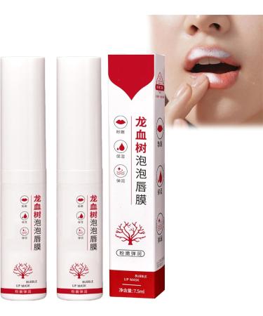 Dragons Blood Lip Masks, Dragons Blood Lip Balm, Lip Scrub & Moisturizer, Bubble Lip Moisturizer to Soothe Dryness, Chapped & Cracked Lips