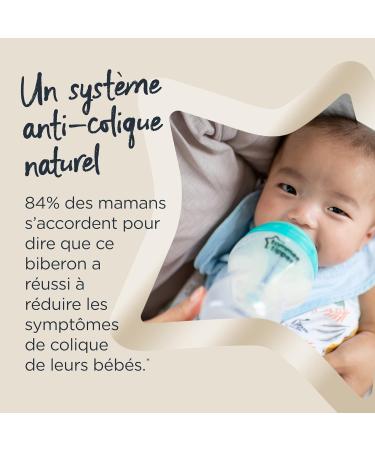 Tommee Tippee Advanced Anti-Colic Baby Bottle Nipples Medium Flow | Breast-Like Soft Silicone (3m+ 6 Count) Medium Flow 6 - Buy Online on GoSupps.com