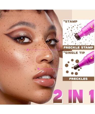 Face Spot Pen - Waterproof 2ml Face Spot Pen with Approval Double Tip Makeup Marker Long Hold for Women Beauty Daily Halloween - Buy Online on GoSupps.com