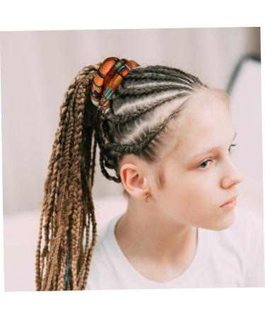 BIUDECO Bendable Ethnic Headband Hair Rope for Braids Hair Band Dreadlock Hair Rope Women Accessories Hair Accessories for Dreadlock Dreadlocks Hair Tie Dreadlock Hair Tie Hair Ornaments - Buy Online on GoSupps.com