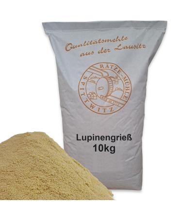 Lupine semolina/sweet lupine semolina 10kg nutrient-rich fresh from the R tze mill from the white sweet lupine in the best quality 10 kg