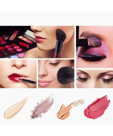 Velony Vacay 12 Pcs Mini Travel Makeup Brush Set with Case - Travel Brush Set for Loose Powder, Contour, Blush, Concealer, Eyeshadow, Brow - Tool Kit - Buy Online on GoSupps.com