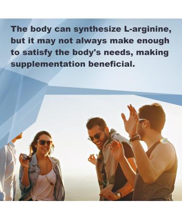 LifeLink L-Arginine | 500 mg x 100 Capsules | Precursor to Nitric Oxide | Healthy Blood Flow Heart Health | Gluten Free & Non-GMO | Made in The USA - Buy Online on GoSupps.com