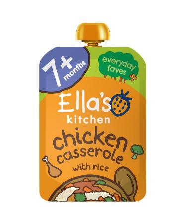 Ella's Kitchen Organic Chick-Chick Chicken Casserole with Rice From 7 Month 130g