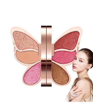 Eye Shadow Palette Waterproof Eyeshadow Makeup Matte Shimmer Eyeshadow Glitter Eyeshadow Colors Highly Pigmented Eyeshadow Colorful Eye Cosmetics Pigmented Makeup Palette Eyeshadow for Women 02#