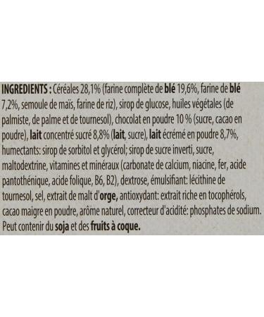 Nestl Chocapic Cereal Bars 300g - Pack of 4 - Buy Online on GoSupps.com