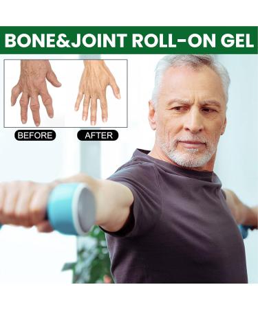 Gel Articulations Soulagement des Cervicales Roll-on Gel pour Nuque et Genoux pour Femme Sportifs Coureurs Cyclistes Fitness Jardinage Voyage - Buy Online on GoSupps.com