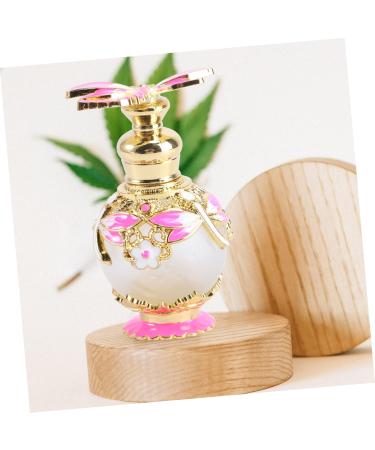 Beaupretty 15 Dragonfly Perfume Bottle Empty Refillable Essential Oil Bottle Retro Decor Refillable Perfume Bottle Arabic Decor Terrarium Travel Vintage Pink Decorative Bottle Glass 15 ml Pink - Buy Online on GoSupps.com